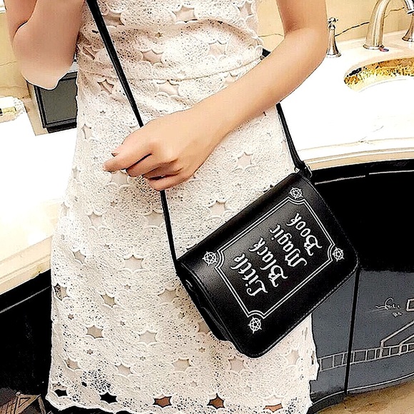 Little Black Magic Book purse 🔮 - Picture 1 of 15
